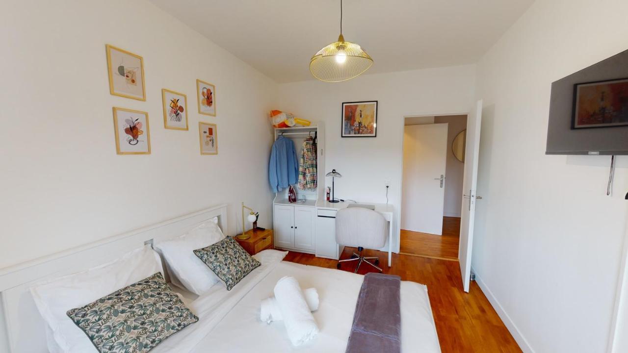 Ferienwohnung Live Like A Local Stylish 2Br With Balcony & Parking Saint-Denis  Exterior foto